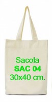 Sacola ecol�gica 30x40 cm. ref. SAC 04