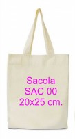 Sacola ecol�gica 20x25 cm. ref. SAC 00