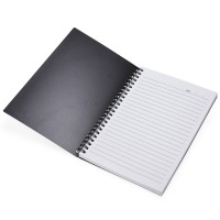 Caderno capa pl�stica 15x21 cm. Ref. 5071
