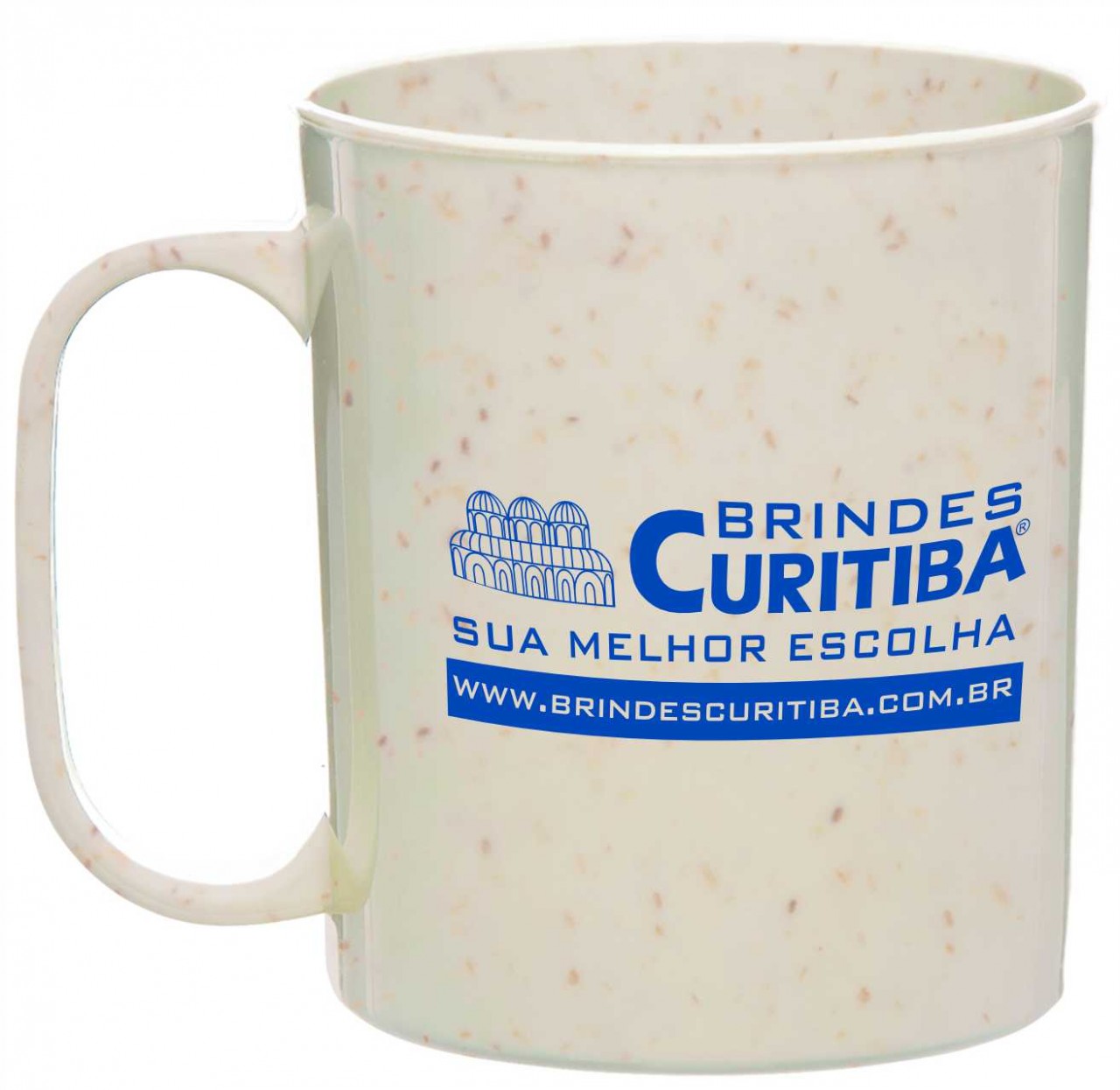 A caneca de ch� � uma excelente op��o para servir bebidas quentes ou frias.