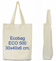 Ecobag ecol�gica 30x40x06 cm. ref. ECO 500