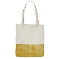 Sacola Algod�o+Juta  33x40 cm.