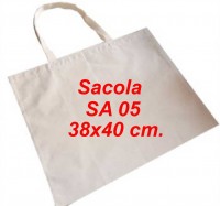 Sacola ecol�gica 38x40 cm. ref. SAC 05